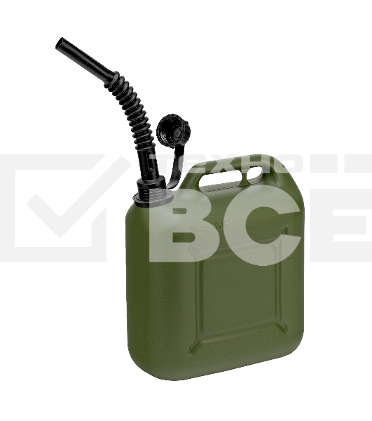 Канистра для ГСМ вертикальная, 10 л., пластиковая, усиленная  Stels