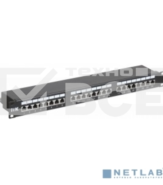 Патч-панель кат.5Е STP, 24 порта (IDC Dual) 1U патч-панель кат.5Е STP, 24 порта (IDC Dual)