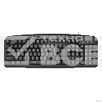 Клавиатура CBR KB 301M Black USB, Клавиатура 107+9 доп. кл., фото2