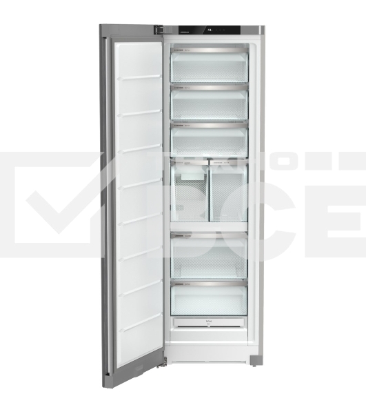 Морозильная камера Liebher XRFsf 5240 XRFsf 5245 серебристый, 660л, 7 ящиков, Side-by-Side