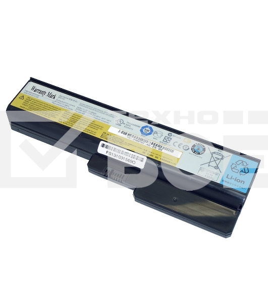 Аккумуляторная батарея для ноутбука Lenovo IdeaPad G430 G450 48Wh черный