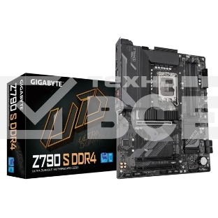 Материнская плата Gigabyte Z790 S DDR4, LGA 1700, Intel Z790, 4xDDR4, 4xSATA, 3xM.2, 1xPCIe 4.0 x16, 2xPCIe 3.0 x16, 1xHDMI, 1xDP, 1x 2.5Gb LAN, 5xUSB-A 2.0, 2xUSB-A 3.2 Gen 1, 1xUSB-A 3.2 Gen 2, 1xUSB-C 3.2 Gen 2, 7.1, ATX