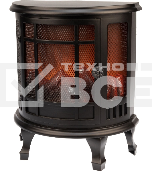 Светодиодный камин Neon-night 'Винтаж' с эффектом живого огня 30х16х35,5 см, батарейки 3хС (не в комплекте) и USB (в комплекте)