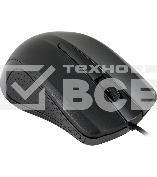 Мышь проводная Acer OMW010 черный, 1200 dpi, USB, кнопки - 3