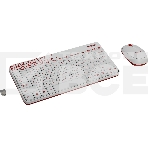 Клавиатура + мышь Logitech Wireless Combo MK 240 Nano White-red 920-008212, фото14