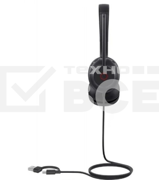 Гарнитура проводная Yealink UH35 UH35 Dual UC USB-C/A 1308164