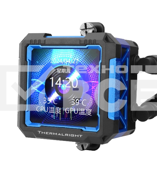 Водяное охлаждение для процессора Thermalright Frozen Warframe Pro 360 черный (360mm / Fans: 3x120mm, 70.84CFM, 29.8dBA, 2000RPM/ Pump height 60mm, 23dBA, 3000RPM, Rad thickness 27mm/ S: 1200, 1700, 1851, 2011, 2066, 115X, AM4, AM5)