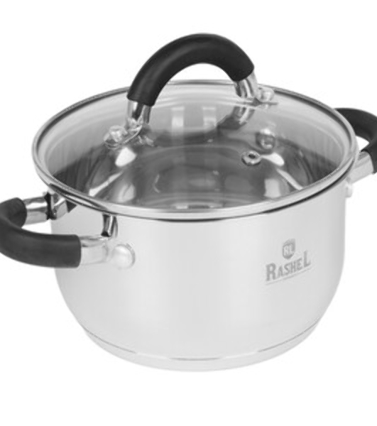Кастрюля RASHEL Комфорт R-190к 1,9 л из нерж