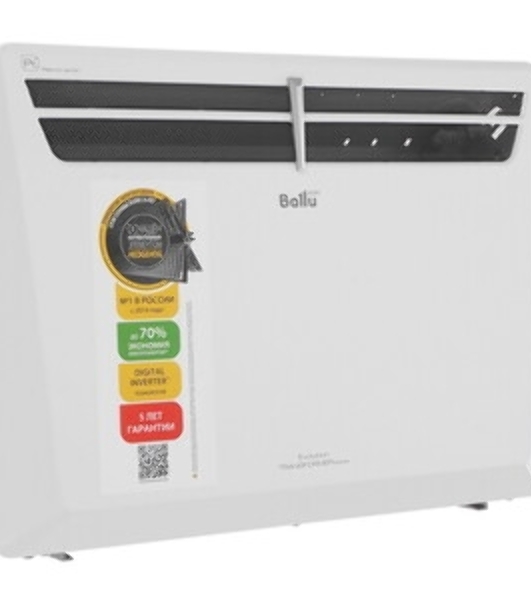 Отопительный модуль конвектора Ballu Evolution Transformer BEC/EVU-1500 белый, 1500 Вт, 20 м2 (для работы конвектора требуется блок управления)