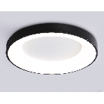 Потолочный светодиодный светильник Ambrella light FZ1403 BK черный IP20 48W 3000K-6500K D500*50 (ПДУ ИК), фото8
