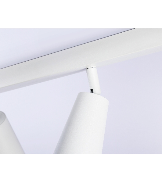 Накладной поворотный спот Ambrella light TA13148/3 WH белый GU10/3 max 12W 445*60*130