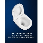 Комплект BAU 6 в 1: рамная инсталляция BAU NEO 45, унитаз подвесной безободковый вихревой со скрытым сливом Bau Dream Hurricane3, сиденье дюропласт микролифт, кнопка смыва BAU Soul, черная матовая, фото10