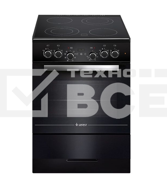 Электрическая плита Gefest 6560-03 0057 черный