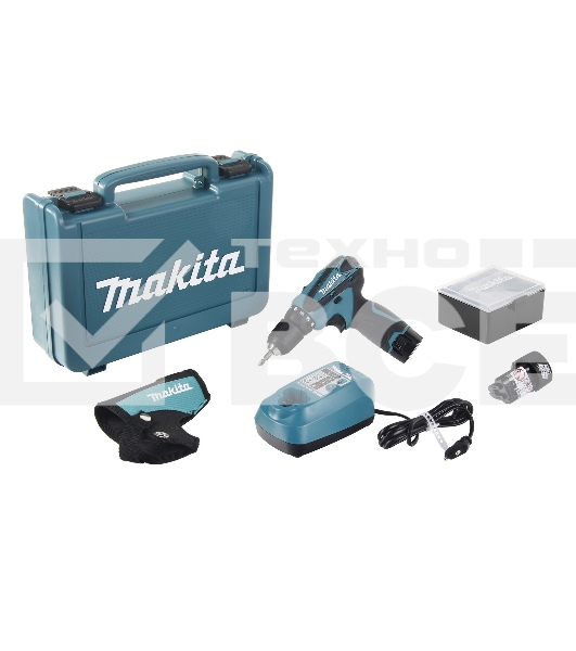 Шуруповерт Makita DF330DWE Аккумуляторная, Кейс