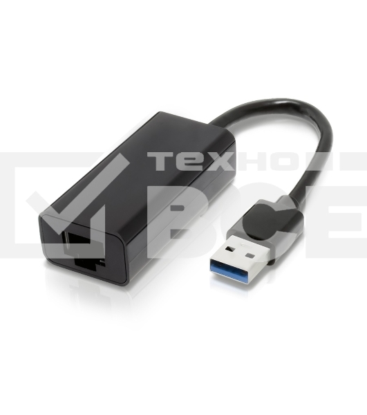 Адаптер сетевой ORIENT U3L-1000N, USB 3.0 Gigabit Ethernet Adapter, RTL8153 chipset, 10/100/1000 Мбит/с, поддержка Win10, Linux, MAC OS
