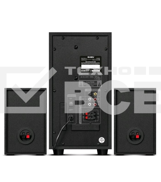 Акустическая система SVEN AC MS-2055, черный (55Вт, FM-тюнер, USB/SD, дисплей, ПДУ, Bluetooth)