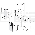 Духовой шкаф Darina 1U BDE 111 701 W в.дух, встраиваемый, фото2