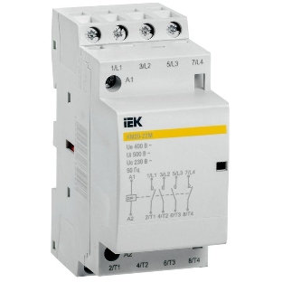Контактор модульный КМ20-22М AC IEK MKK11-20-22