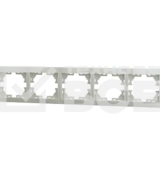 Рамка 5-м Мира горизонт. крем. Lezard 701-0300-150