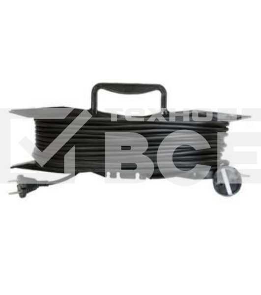 Удлинитель-шнур на рамке 1х50 м без заземл. 10А IP20 2.2 кВт Союз 481S-5205