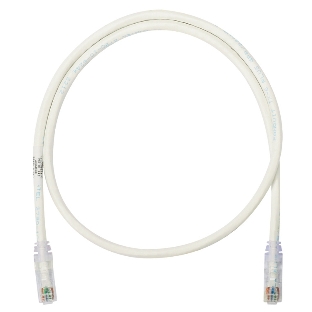 Патч-корд Panduit NK6PC3MY вилка RJ-45-вилка RJ-45 кат.6 3м белый