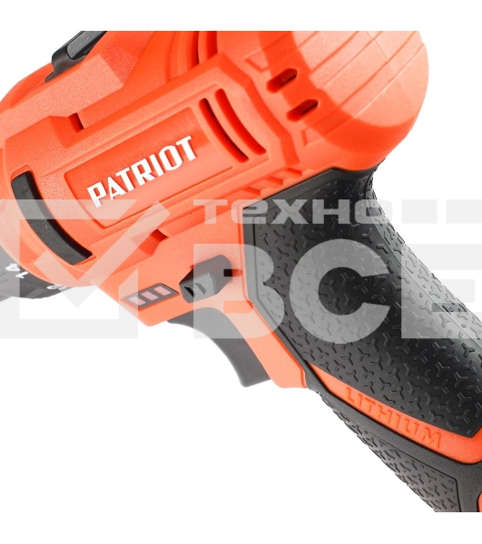 Дрель-шуруповерт Patriot BR 117Li THE ONE, Аккумуляторная, 12В, 2 АКБ, Кейс