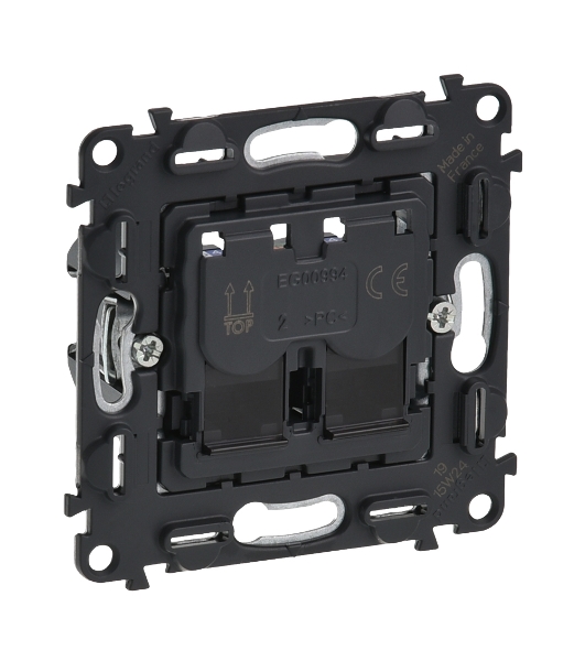 Информационная розетка двойная RJ45 Кат. 5е UTP