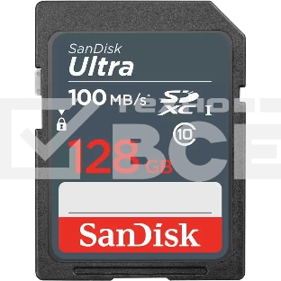 Карта памяти SDXC 128GB UHS-I SDSDUNR-128G-GN3IN SANDISK