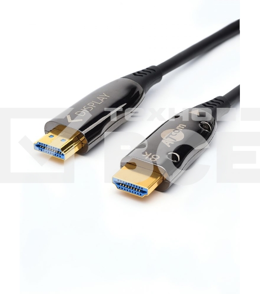 Кабель HDMI 50 м (HIGH speed, Metal gold, Optical) 8K VER 2.1 Кабель HDMI 50 м (HIGH speed, Metal gold, Optical) 8K VER 2.1