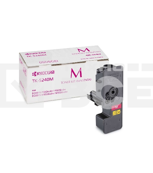 Картридж лазерный Kyocera TK-5240M (1T02R7BNL0) пурпурный для P5026cdn/cdw, M5526cdn/cdw 3000 стр.