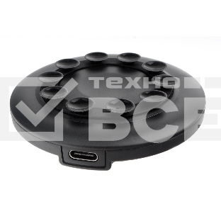 Беспроводной адаптер питания на присосках Cablexpert MP3A-PC-33, QI 10Wt, 7,5Wt, 5Wt