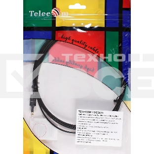 Оптический кабель (Toslink)-M -- >(Toslink)-miniM ,2m, Telecom <TOC2023-2M>