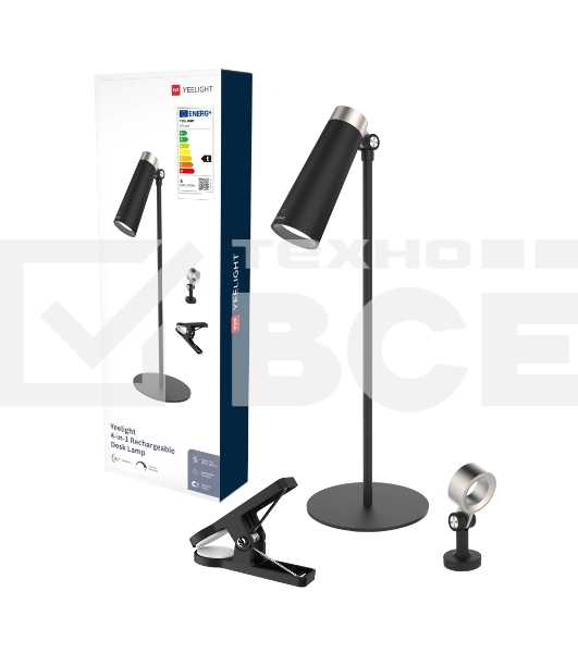 Настольная лампа Yeelight 4-in-1 Rechargeable Desk Lamp YLYTD-0011