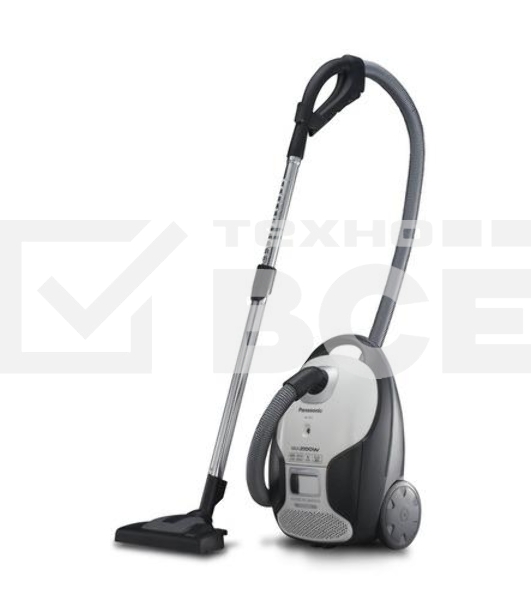 Пылесос Panasonic MC-CJ917W белый, 2300 Вт, уборка сухая, пылесборник мешок 6 л