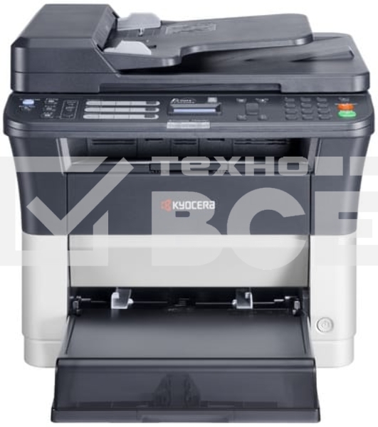 МФУ лазерный Kyocera Ecosys FS-1125MFP (1102M73RU0/1102M73RUV/1102M73RU2/1102M73NX2/1102M73DZ2), A4, ч/б, печ. до 25 стр/мин., скан. до 18 стр/мин. (ч/б) 6 стр/мин. (цвет), 600 x 600 dpi, USB, RJ-45