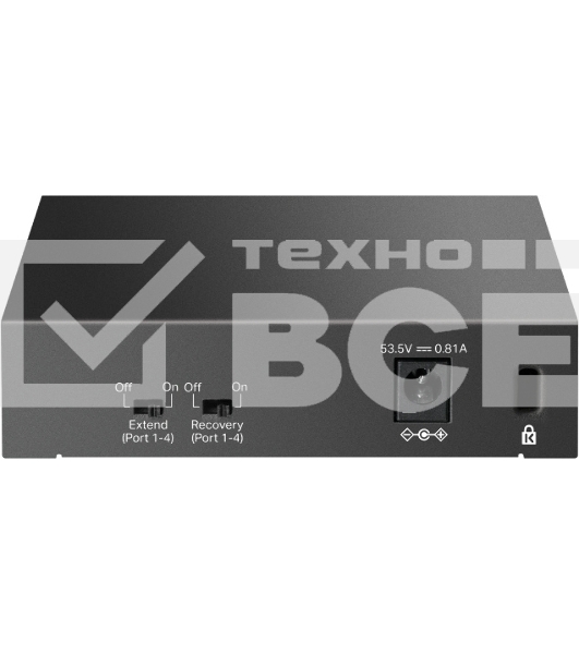 Настольный коммутатор TP-Link LS105LP с 5 портами 10/100 Мбит/с (4 порта PoE)