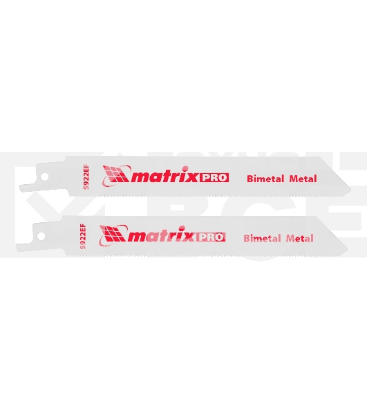 Полотна по металлу для сабельной пилы S922EF 125 / 1,4 мм, Bimetal, 2 шт., PRO Matrix