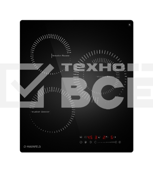 Индукционная варочная поверхность Maunfeld CVI453STBKC черный