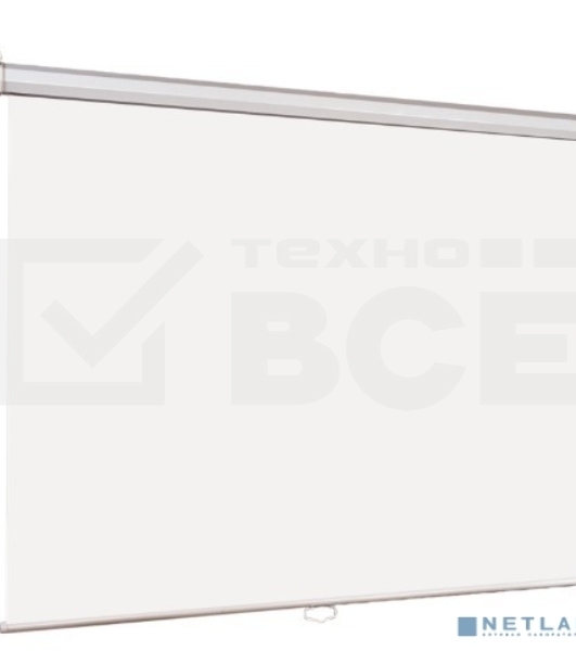 Настенный экран Lumien Eco Picture 198х300см (рабочая область 164х292 см) Matte White прямоуголный корпус, возможность потолочн./настенного крепления, уровень в комплекте, 16:9