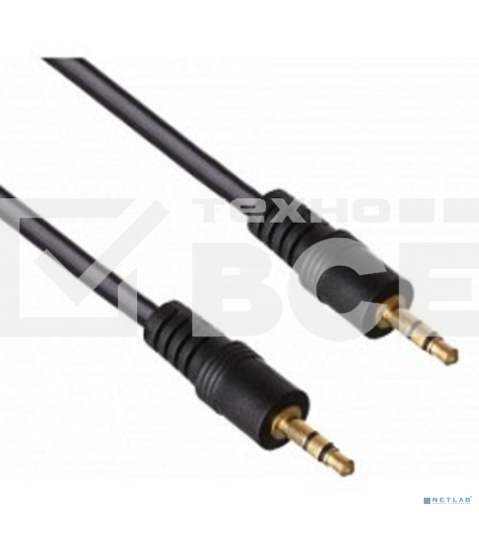 Кабель аудио Exegate 3.5mm Jack M - 3.5mm Jack M 5м позолоченные разъемы
