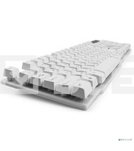 Клавиатура Гарнизон GK-200, USB, белый, механизированные клавиши