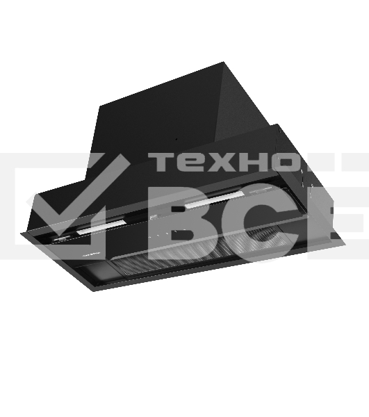 Кухонная вытяжка Maunfeld MZR 60 чёрный