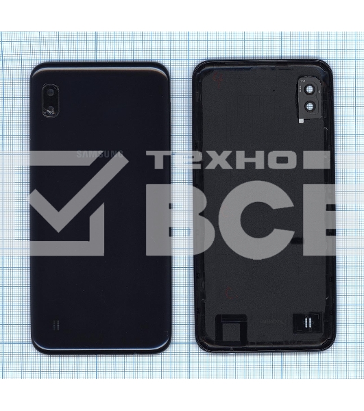 Задняя крышка для Samsung A105FD Galaxy A10 (2019) черный