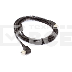 Кабель USB  2.0 на  USB-B угол вниз 3 м, фото2