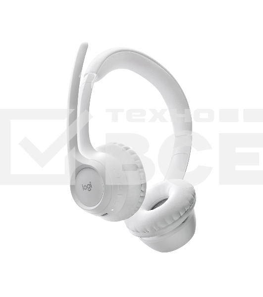 Гарнитура Logitech Zone 300 белый, беспроводная, Bluetooth, до 16 ч