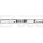 Коммутатор Managed L2 Switch 16x1000Base-T PoE, 2x1000Base-X SFP, 2xCombo 1000Base-T/SFP, PoE Budget 250W, RJ45 Console, 19