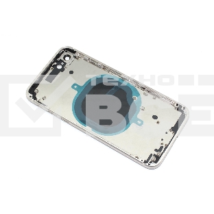 Задняя крышка (корпус) в сборе с рамкой для Apple iPhone SE3 белый