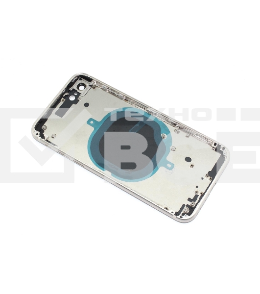 Задняя крышка (корпус) в сборе с рамкой для Apple iPhone SE3 белый