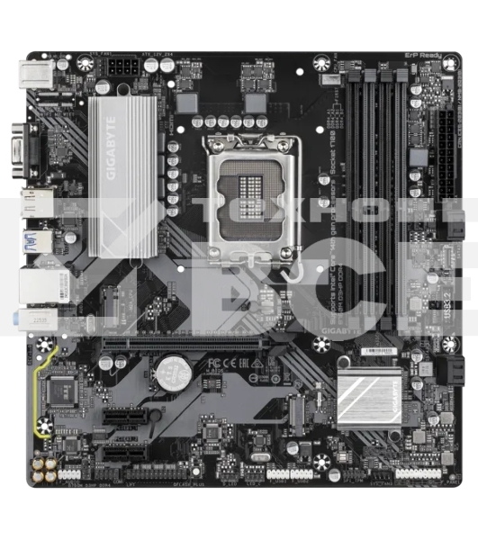 Материнская плата Gigabyte B760M D3HP DDR4, LGA 1700, Intel B760, 4xDDR4, 4xSATA, 2xM.2, 1xPCIe 4.0 x16, 2xPCIe x1, 1xHDMI, 1xVGA, 1xDP, 1x 1Gb LAN, 3xUSB-A 3.2 Gen 1, 2xUSB-A 2.0, 3x3.5 мм, 7.1, mATX