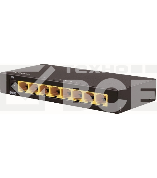 Коммутатор неуправляемый ORIGO Unmanaged Switch, 8x1000Base-T, metal case
